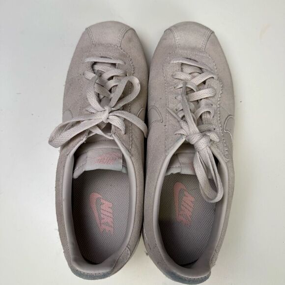 Nike Classic Cortez Suede Desert Beige AA3839-003 Womens Size 9.5 Shoes Sneakers - Picture 4 of 8